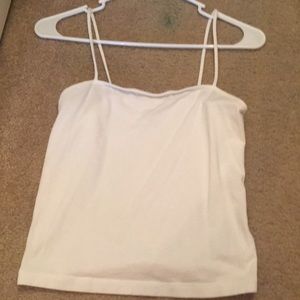 White tank top